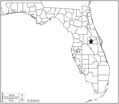 Pterygodermatites (Mesopectines) whartoni (Nematoda: Rictulariidae) encysted larvae in invasive Cuban treefrogs (Osteopilus septentrionalis) from Florida, United States